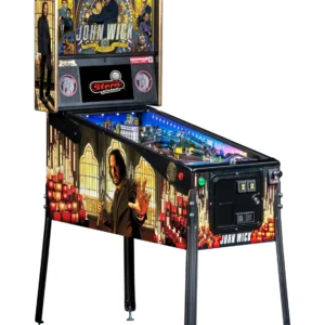 John Wick Pinball Machine LE, John Wick pinball machine Limited Edition, John Wick LE pinball, Stern John Wick Limited Edition, collector's pinball machine, John Wick pinball for sale, John Wick pinball AI combat system, pinball machine with movie props, Ian McShane John Wick pinball, Charlie Benante pinball soundtrack, John Wick Continental Hotel pinball, Where to buy John Wick Limited Edition pinball, John Wick pinball LE vs Premium differences, John Wick pinball machine price, Stern pinball Limited Edition cost, John Wick pinball movie artifacts included, John Wick pinball vs Godzilla pinball, Stern LE vs Jersey Jack Limited Edition, most expensive Stern pinball machine, John Wick pinball machine near me, pinball arcade with John Wick LE, Stern pinball dealers chicago