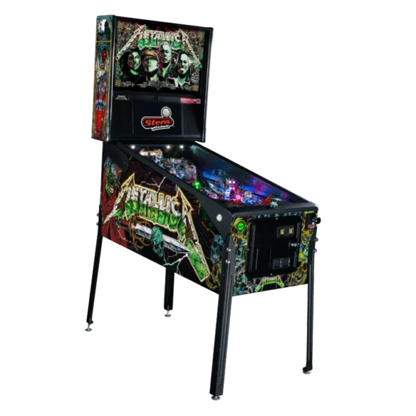 Metallica Remastered Premium Pinball Machine, Metallica Remastered pinball machine, Metallica Premium pinball for sale, Stern Metallica Remastered pinball, Buy Metallica pinball machine Premium, Limited edition Metallica pinball, Metallica pinball machine price, Metallica Remastered Premium vs Pro, Metallica Stern pinball in stock, Where to buy Metallica pinball machine, Metallica pinball machine for sale near me, Metallica LE pinball machine, Metallica pinball with LCD screen, Metallica Remastered vs original, How much does the Metallica Premium pinball cost?, Best place to buy Stern Metallica pinball, Metallica pinball machine shipping cost, Setup guide for Stern Metallica pinball, Metallica pinball warranty coverage,