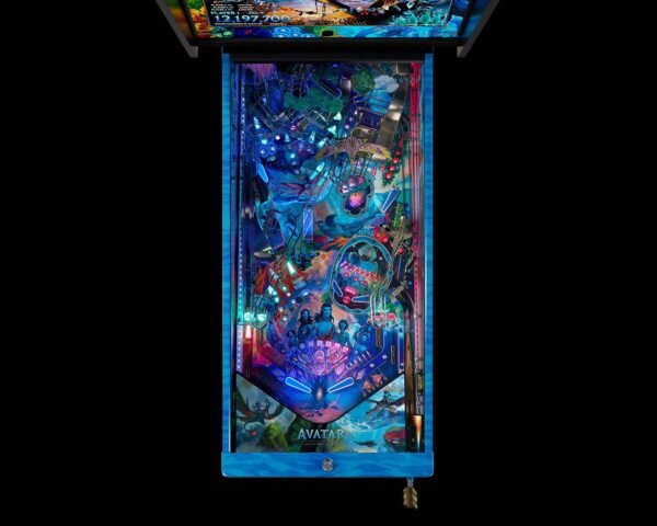 Avatar pinball machine collectors edition, Jersey Jack Avatar pinball, buy Avatar pinball machine, limited edition Avatar pinball, JJP Avatar collectors pinball, Avatar Battle for Pandora pinball for sale, Jersey Jack pinball machine limited edition, Stephen Lang Avatar pinball, bioluminescent UV pinball machine, hologram topper pinball machine, rare collectors pinball machine, best movie-themed pinball machines, Avatar pinball machine price, Pinball Machines Depot Avatar pinball, Jersey Jack Pinball official retailer, authorized Jersey Jack pinball dealer, Avatar pinball machine near me, buy pinball machine florida