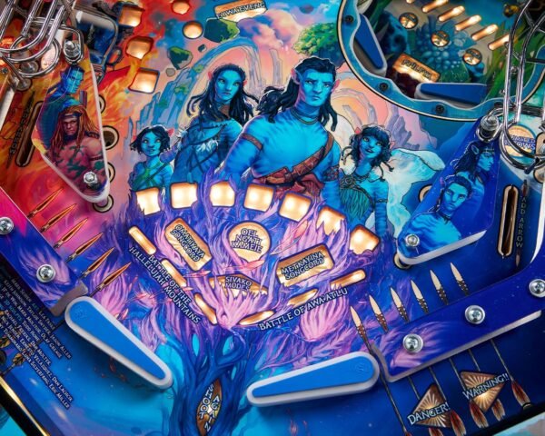 Avatar Limited Edition Pinball Machine, Avatar pinball machine collectors edition, Jersey Jack Avatar pinball, buy Avatar pinball machine, limited edition Avatar pinball, JJP Avatar collectors pinball, Avatar Battle for Pandora pinball for sale, Jersey Jack pinball machine limited edition, Stephen Lang Avatar pinball, bioluminescent UV pinball machine, hologram topper pinball machine, rare collectors pinball machine, best movie-themed pinball machines, Avatar pinball machine price, Pinball Machines Depot Avatar pinball, Jersey Jack Pinball official retailer, authorized Jersey Jack pinball dealer, Avatar pinball machine near me, buy pinball machine florida
