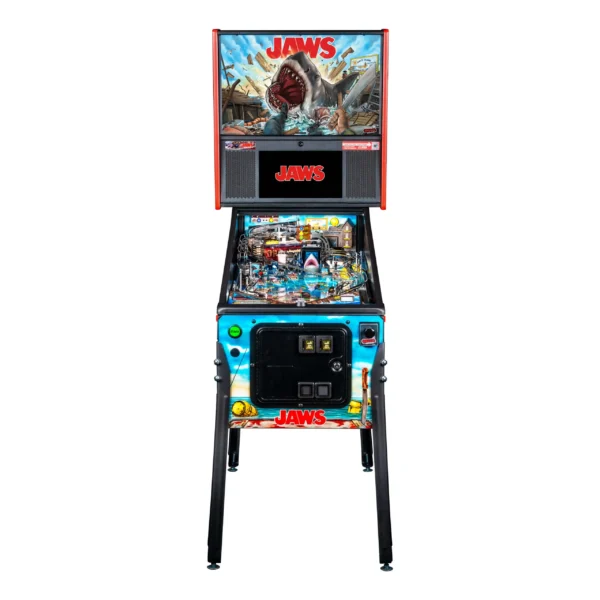 JAWS Pro Pinball Machine, JAWS Pinball Machine, JAWS Premium Pinball Machine, Stern JAWS pinball for sale, Buy JAWS pinball machine, JAWS pinball machine price, JAWS pinball gameplay features, Stern JAWS Pro vs Premium, JAWS Limited Edition pinball, Insider Connected pinball, Where to buy JAWS Stern pinball machine, How much does the JAWS pinball machine cost?, What’s the difference between JAWS Pro and Premium?, Does the JAWS pinball have Richard Dreyfuss voice?, Best movie-themed pinball machines 2025, Stern JAWS pinball release date, JAWS pinball vs Godzilla pinball, Stern JAWS vs Jersey Jack pinball,