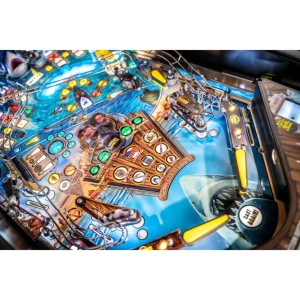 JAWS Pro Pinball Machine, JAWS Pinball Machine, JAWS Premium Pinball Machine, Stern JAWS pinball for sale, Buy JAWS pinball machine, JAWS pinball machine price, JAWS pinball gameplay features, Stern JAWS Pro vs Premium, JAWS Limited Edition pinball, Insider Connected pinball, Where to buy JAWS Stern pinball machine, How much does the JAWS pinball machine cost?, What’s the difference between JAWS Pro and Premium?, Does the JAWS pinball have Richard Dreyfuss voice?, Best movie-themed pinball machines 2025, Stern JAWS pinball release date, JAWS pinball vs Godzilla pinball, Stern JAWS vs Jersey Jack pinball,