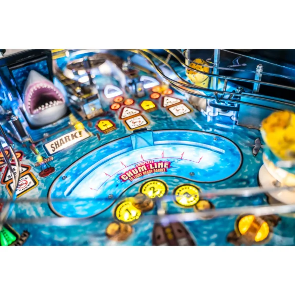 JAWS Pro Pinball Machine, JAWS Pinball Machine, JAWS Premium Pinball Machine, Stern JAWS pinball for sale, Buy JAWS pinball machine, JAWS pinball machine price, JAWS pinball gameplay features, Stern JAWS Pro vs Premium, JAWS Limited Edition pinball, Insider Connected pinball, Where to buy JAWS Stern pinball machine, How much does the JAWS pinball machine cost?, What’s the difference between JAWS Pro and Premium?, Does the JAWS pinball have Richard Dreyfuss voice?, Best movie-themed pinball machines 2025, Stern JAWS pinball release date, JAWS pinball vs Godzilla pinball, Stern JAWS vs Jersey Jack pinball,