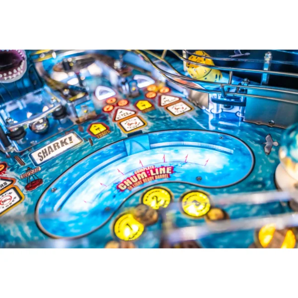 JAWS Pro Pinball Machine, JAWS Pinball Machine, JAWS Premium Pinball Machine, Stern JAWS pinball for sale, Buy JAWS pinball machine, JAWS pinball machine price, JAWS pinball gameplay features, Stern JAWS Pro vs Premium, JAWS Limited Edition pinball, Insider Connected pinball, Where to buy JAWS Stern pinball machine, How much does the JAWS pinball machine cost?, What’s the difference between JAWS Pro and Premium?, Does the JAWS pinball have Richard Dreyfuss voice?, Best movie-themed pinball machines 2025, Stern JAWS pinball release date, JAWS pinball vs Godzilla pinball, Stern JAWS vs Jersey Jack pinball,