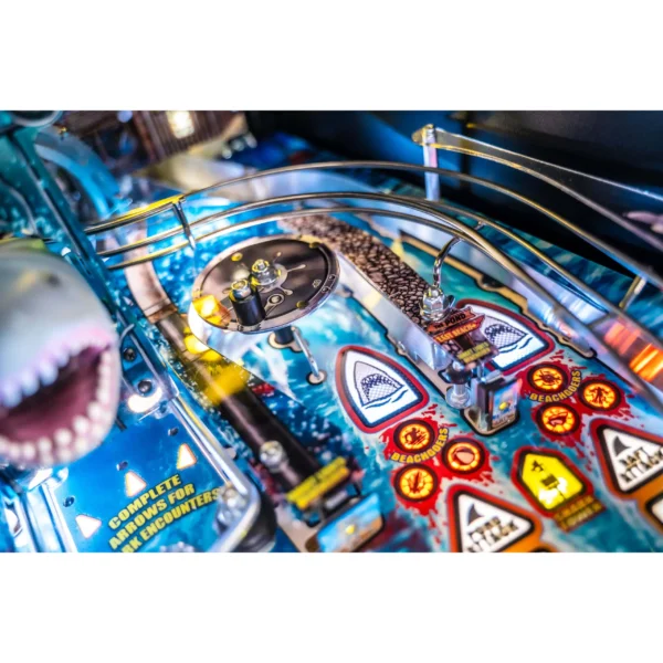 JAWS Pro Pinball Machine, JAWS Pinball Machine, JAWS Premium Pinball Machine, Stern JAWS pinball for sale, Buy JAWS pinball machine, JAWS pinball machine price, JAWS pinball gameplay features, Stern JAWS Pro vs Premium, JAWS Limited Edition pinball, Insider Connected pinball, Where to buy JAWS Stern pinball machine, How much does the JAWS pinball machine cost?, What’s the difference between JAWS Pro and Premium?, Does the JAWS pinball have Richard Dreyfuss voice?, Best movie-themed pinball machines 2025, Stern JAWS pinball release date, JAWS pinball vs Godzilla pinball, Stern JAWS vs Jersey Jack pinball,