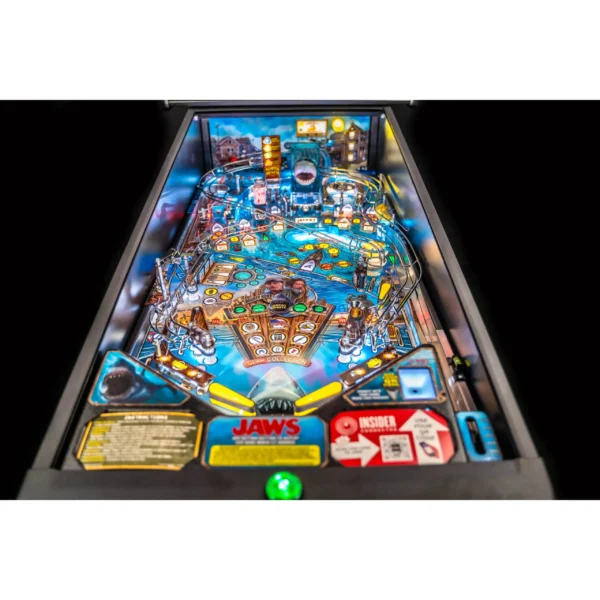 JAWS Pro Pinball Machine, JAWS Pinball Machine, JAWS Premium Pinball Machine, Stern JAWS pinball for sale, Buy JAWS pinball machine, JAWS pinball machine price, JAWS pinball gameplay features, Stern JAWS Pro vs Premium, JAWS Limited Edition pinball, Insider Connected pinball, Where to buy JAWS Stern pinball machine, How much does the JAWS pinball machine cost?, What’s the difference between JAWS Pro and Premium?, Does the JAWS pinball have Richard Dreyfuss voice?, Best movie-themed pinball machines 2025, Stern JAWS pinball release date, JAWS pinball vs Godzilla pinball, Stern JAWS vs Jersey Jack pinball,