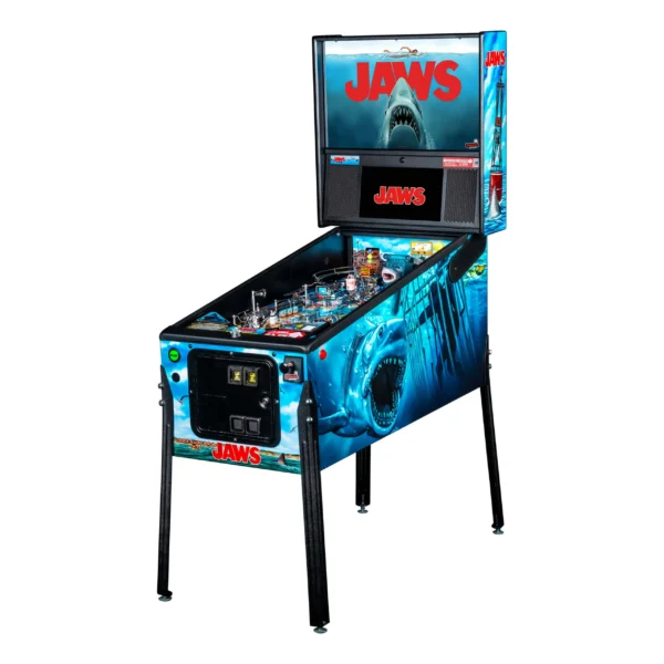 JAWS Pro Pinball Machine, JAWS Pinball Machine, JAWS Premium Pinball Machine, Stern JAWS pinball for sale, Buy JAWS pinball machine, JAWS pinball machine price, JAWS pinball gameplay features, Stern JAWS Pro vs Premium, JAWS Limited Edition pinball, Insider Connected pinball, Where to buy JAWS Stern pinball machine, How much does the JAWS pinball machine cost?, What’s the difference between JAWS Pro and Premium?, Does the JAWS pinball have Richard Dreyfuss voice?, Best movie-themed pinball machines 2025, Stern JAWS pinball release date, JAWS pinball vs Godzilla pinball, Stern JAWS vs Jersey Jack pinball,