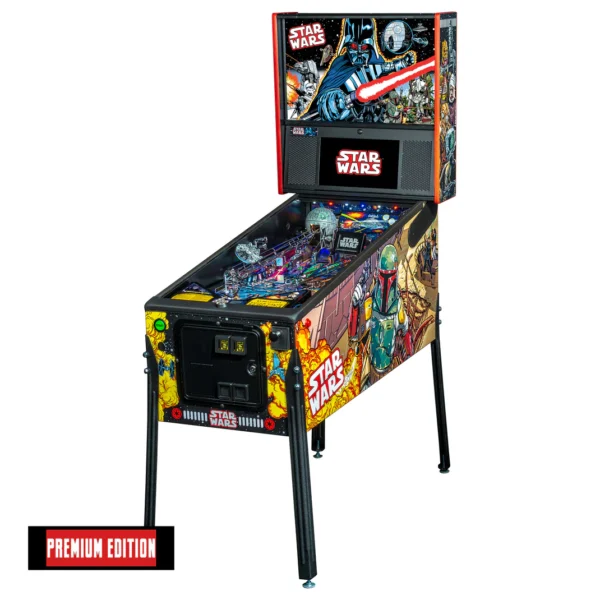 Star Wars Premium Comic Art pinball, Star Wars Comic Art premium pinball, Star Wars pinball machine Randy Martinez, Stern Star Wars Comic Art Pro/Premium, limited edition Star Wars pinball, Star Wars pinball machine for sale, collectible Star Wars arcade machine, Randy Martinez Lucasfilm pinball art, best Star Wars pinball machine 2025, Stern Pinball Star Wars Comic Art features, Star Wars pinball with hyperspace loop, LED-lit Millennium Falcon pinball, original trilogy Star Wars pinball, dual LCD screen pinball machine, Star Wars Comic Art Pro vs Premium, where to buy Star Wars pinball machine, Stern pinball machine price, limited edition pinball machine preorder, Jersey Jack Star Wars pinball, Dead Flip Star Wars machine