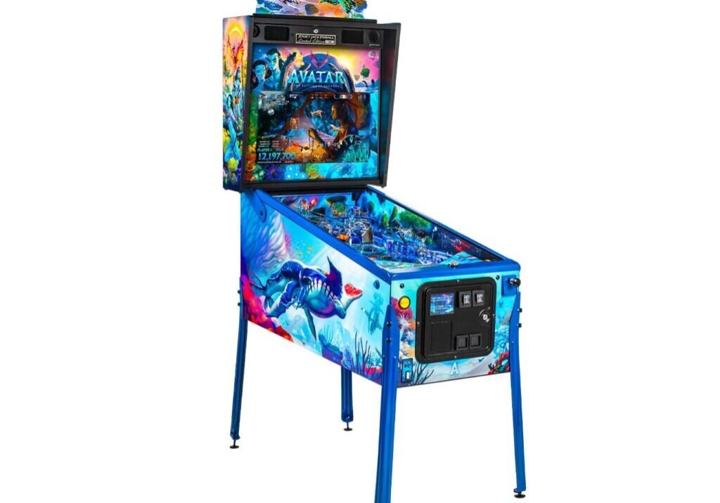 Avatar Limited Edition Pinball Machine, Avatar pinball machine limited edition, Avatar Battle for Pandora pinball machine, buy Avatar pinball machine, limited edition pinball machine for sale, collectible pinball machine, rare pinball machine, Avatar pinball machine for sale, James Cameron Avatar pinball, Stephen Lang pinball machine, exclusive pinball machine 2025, only 5000 Avatar pinball machines, 6-flipper pinball machine, pinball machine for collectors, arcade game for Avatar fans, luxury pinball machine for home, premium pinball machine for sale, Pinball Machines Depot Avatar pinball, best place to buy Avatar pinball machine,