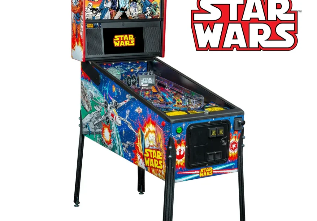 Star Wars Comic Art pinball machine, Star Wars Comic Art pro pinball, Star Wars pinball machine Randy Martinez, Stern Star Wars Comic Art Pro/Premium, limited edition Star Wars pinball, Star Wars pinball machine for sale, collectible Star Wars arcade machine, Randy Martinez Lucasfilm pinball art, best Star Wars pinball machine 2025, Stern Pinball Star Wars Comic Art features, Star Wars pinball with hyperspace loop, LED-lit Millennium Falcon pinball, original trilogy Star Wars pinball, dual LCD screen pinball machine, Star Wars Comic Art Pro vs Premium, where to buy Star Wars pinball machine, Stern pinball machine price, limited edition pinball machine preorder, Jersey Jack Star Wars pinball, Dead Flip Star Wars machine